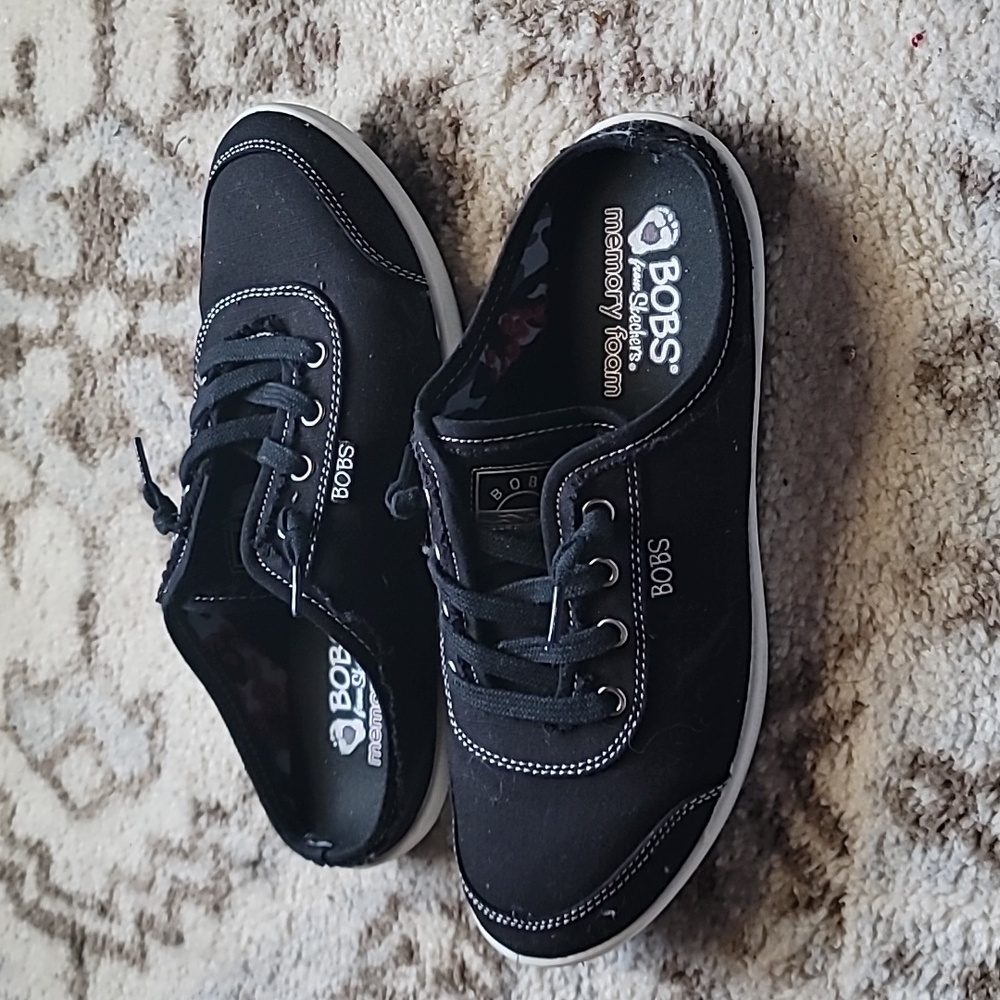 BOBS black slip on shoes size 7.5 - Picture 7 of 10